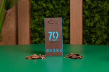 Tablete chocolate 70% 80g espirito cacau