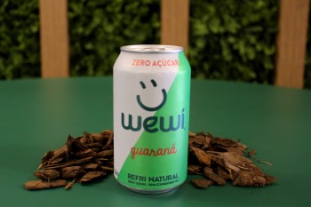 Refrigerante super zero guaraná 350ml Wewi