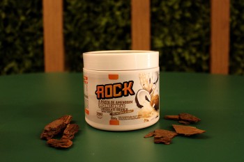 Pasta de amendoim coco c/chocolate branco 505g Rock