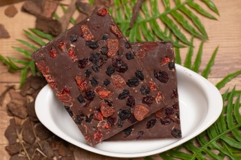 Choco crush chocolate 70% frutas vermelhas