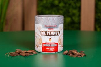 Pasta de amendoim chococo branco 650 gramas dr peanut.