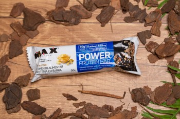 Powe protein bar Peanut butter 90 gramas  Max titanium